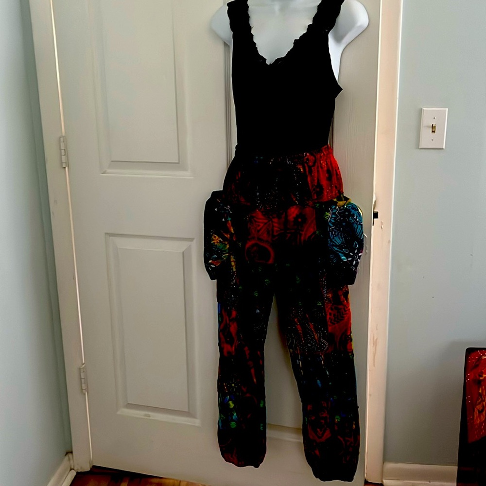 COTTON HAREM PANTS
